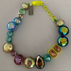 JCrew large stone necklace